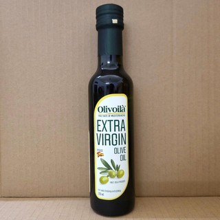  OLIVOILA + chai nhỏ 250ml + DẦU Ô LIU ÉP LẠNH NGUYÊN CHẤT Extra Virgin Olive Oil  HALAL  