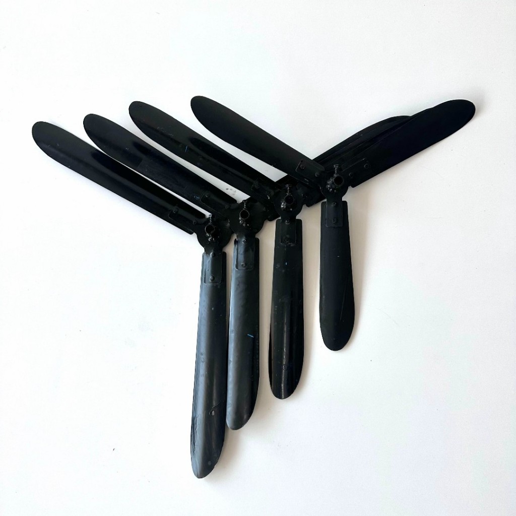 Cánh Quạt Sắt Công Nghiệp 3 Cánh Trục 10 - 12mm