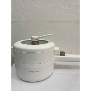 [HÀNG TRẦY NHẸ] Nồi lẩu điện mini 1.6L đa năng Bear DRG-P16M2, 700W, Lỗi trầy nhẹ lòng, nắp và đáy máy (Số 3)