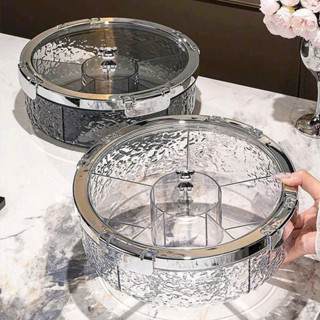  Khay Đựng Mứt TẾT Gấu Kệ Để Bánh Kẹo Đồ Đa Năng Trong Suốt 