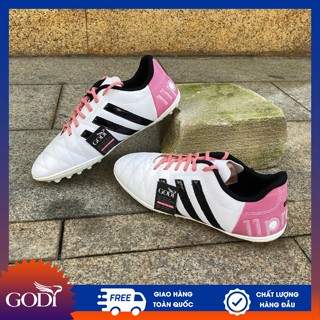 Giày đá bóng TONI 3 SỌC size 35 đến 44 màu hồng Giày đá bóng nam nữ trẻ em giá rẻ có size nhỏ bé trai 35-36-37-38 đẹp rẻ