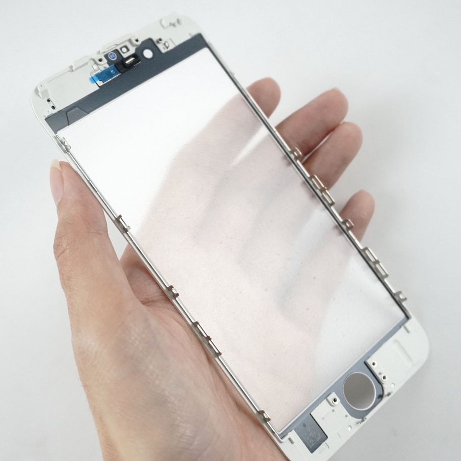 Mặt kính Liền Ron Ép Kính 6S (Trắng/ Đen)