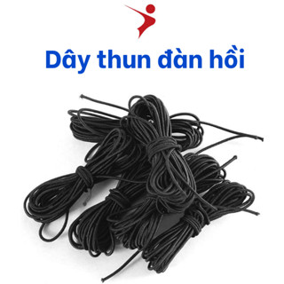 Dây thun đàn hồi 1,8mm. Dây dàn hồi tập tennis, pickleball tại nhà. Dây thun tròn co giãn