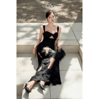 ĐẦM 2 DÂY DÀI XOẮN NGỰC THELSTUDIOS