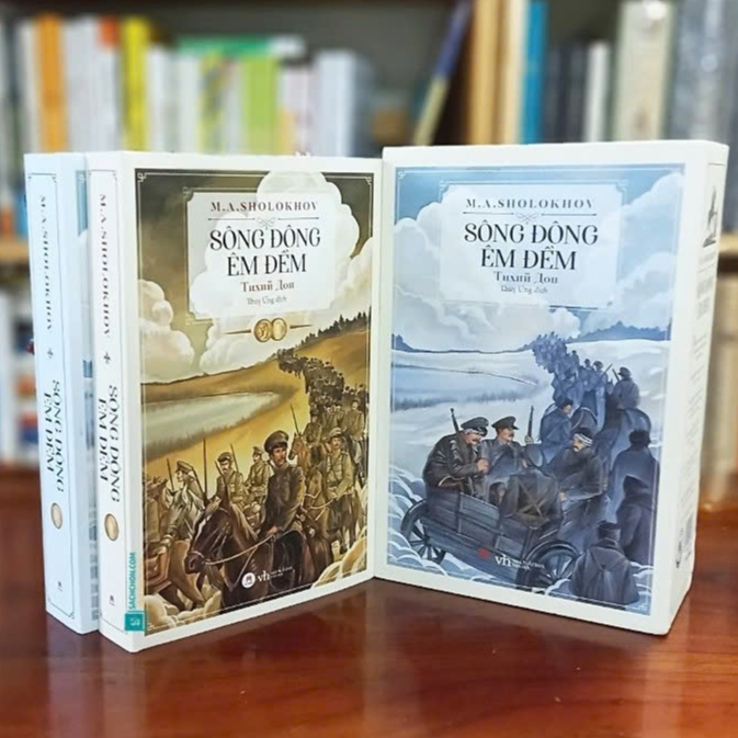 Sách Boxset Hộp: Sông Đông Êm Đềm (Trọn Bộ 2 Tập)
