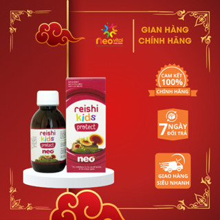 Siro hỗ trợ tăng đề kháng tự nhiên từ linh chi hữu cơ cho bé - Reishi Kids Protect -  150ml