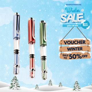 Bút Luyện Chữ DIDOOGLT Nét Thanh Nét Đậm T09 Ngòi Kim Tinh Lá Tre, Mực Đều Nét Đẹp Lưu Trữ Mực Lớn Ngòi Không Gỉ