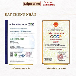 (Tặng hộp) Rượu mơ SAPA