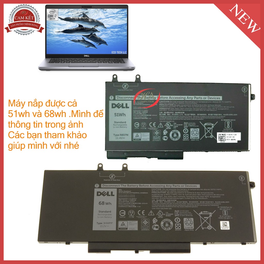 Pin Sạc dell Latitude 5410