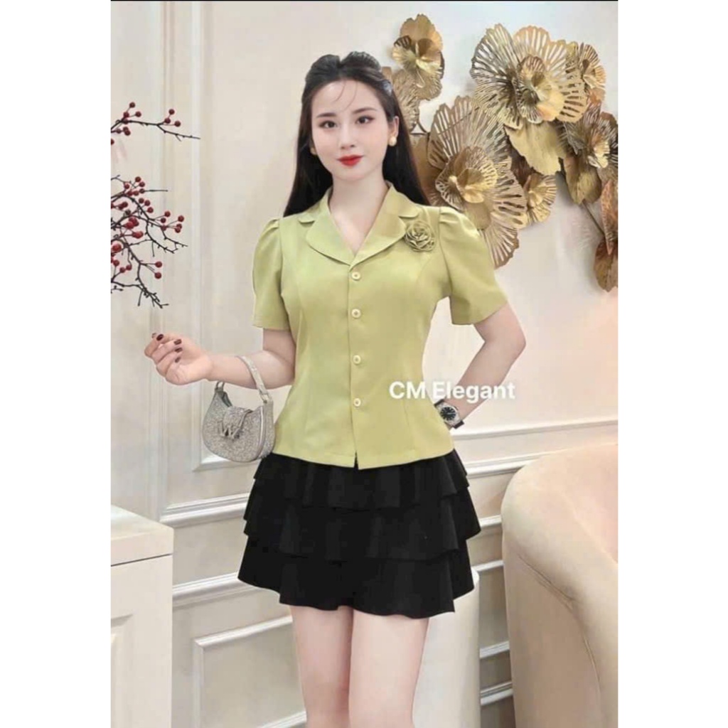 Áo kiểu công sở B00 duyên dáng đủ size