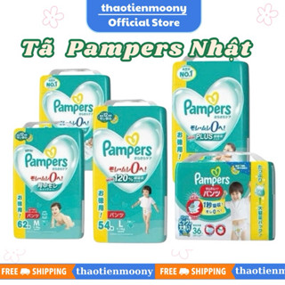 Bỉm Pampers Nhật - Tã Pamper Nội Địa Nhật Chính Hãng, Bỉm Dán/Quần đủ size