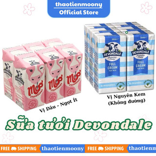 Sữa Tươi Devondale Úc - Sữa Tươi Nguyên Kem/ Sữa Dâu