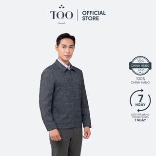 Áo khoác nam cổ đức 2 lớp TQQ K2L2327/K2l2317/K2L2326 vải dạ tweed kiểu dáng công sở sang trọng