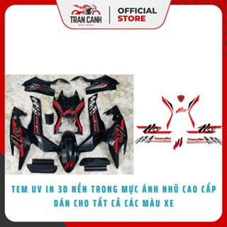Tem Dán Xe Điện XMEN Mẫu Neo Yadea - Tem UV In 3D Nền Trong Cao Cấp - Dán Cho Tất Cả Các Màu Xe | DECALTRANCANH