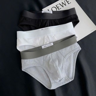 Quần Lót Nam - sịp Tam Giác Thun Sọc Gân Basic cao cấp kháng khuẩn tốt cho các quý ông