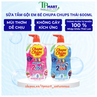  Sữa Tắm Gội Toàn Thân Cho Bé Chupa Chups Thái Lan 600ml 250ml - TP Mart An Tâm Mua Hàng Chuẩn 