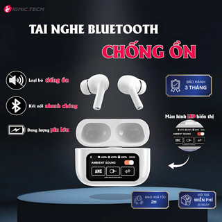  Tai nghe A9 pro tai nghe không dây tích hợp màn hình mượt mà với 13 chức năng đa dạng nhỏ gọn 