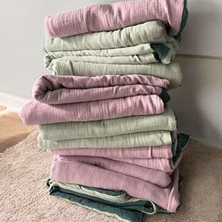  Tấm lót ngủ kiểu Hàn xô muslin Nhà Sâu 