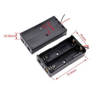 Hộp đế pin 18650 (nhiều lựa chọn)