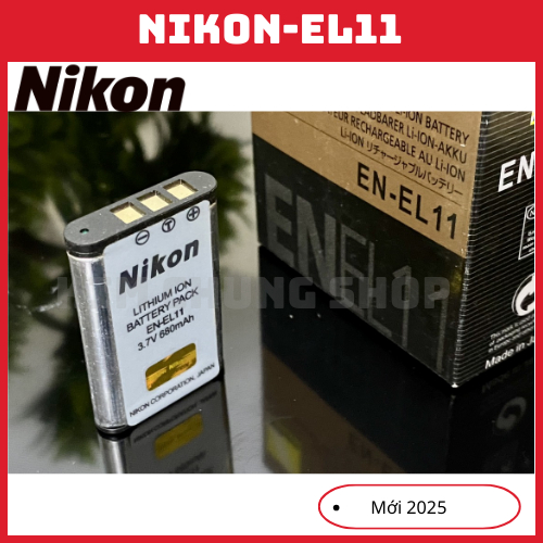 Pin Lithium Nikon EL11 cho Nikon Coolpix S550, S560, S560, S550,M50 M60.