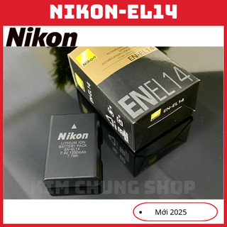 Pin Lithium Nikon EL14 cho Nikon D3100, D3200, D3300, D3400, D5100, D5200, D5300, D5500, D5600, dòng Coolpix P7000, P710
