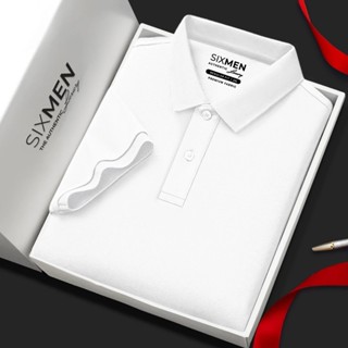 Áo polo nam cao cấp BASIC TRƠN [Tặng Kèm Hộp Quà Xịn] Vải cá sấu FeelMax thoáng mát - SIXMEN