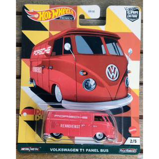 Xe mô hình 1:64 Hot Wheels Volkswagen T1 Panel Bus