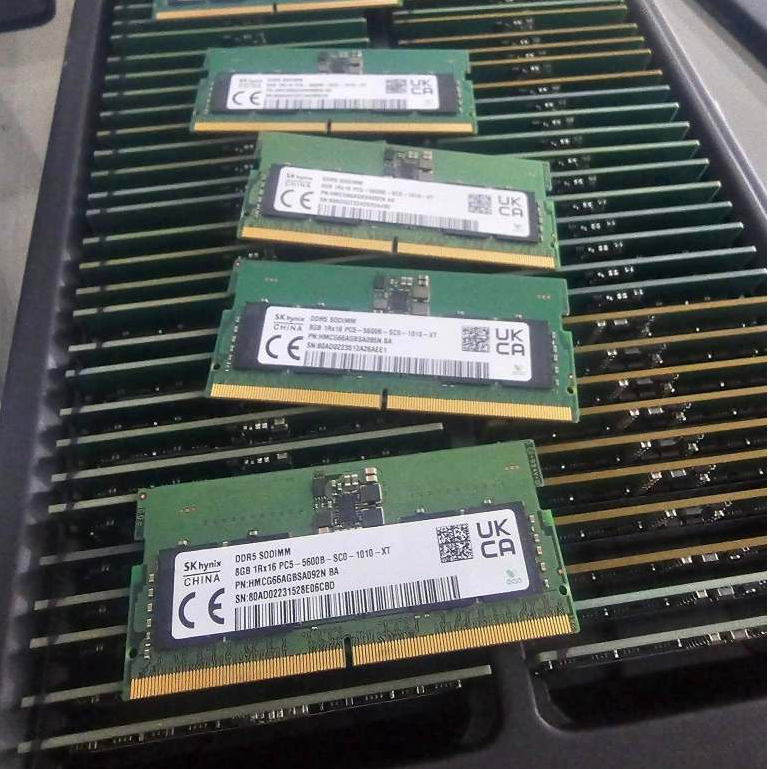 Ram laptop DDR5 16gb 8gb buss 4800 5600 6400 Nhiều Hãng