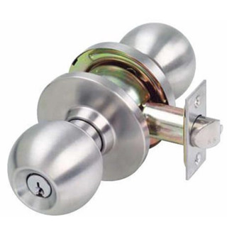 (HCM GIÁ SỈ) Ổ KHOÁ TAY NẮM TRÒN ZANI INOX ( Khóa cửa phòng , khóa nhà vệ sinh )