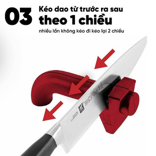 ZWILLING - Mài dao đỏ TWINSHARP