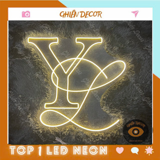  Đèn Led Neon chữ cái Lồng ghép đôi | GHIỀN DECOR,thiết kế theo yêu cầu trang trí tiệc cưới 