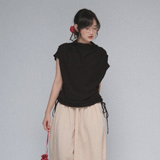 Seleen, Áo cổ đổ rút eo dáng rộng , WT0125