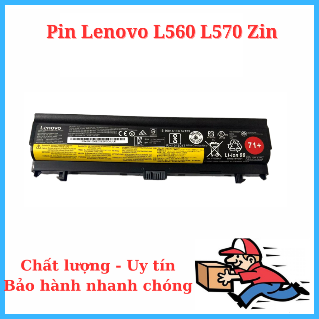 Pin Laptop Lenovo Thinkpad L560 L570 00NY486 New 100%