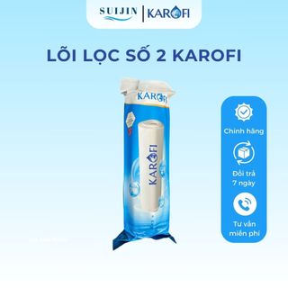 Lõi Lọc Nước Số 2 Karofi OCB-GAC Activated Carbon Than Hoạt Tính, Lõi Lọc Smax Duo 2 Karofi