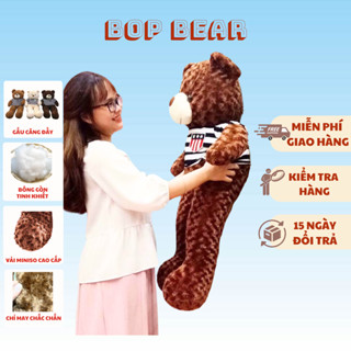 Gấu bông Teddy Cao Cấp khổ vải 1m Cao 80cm