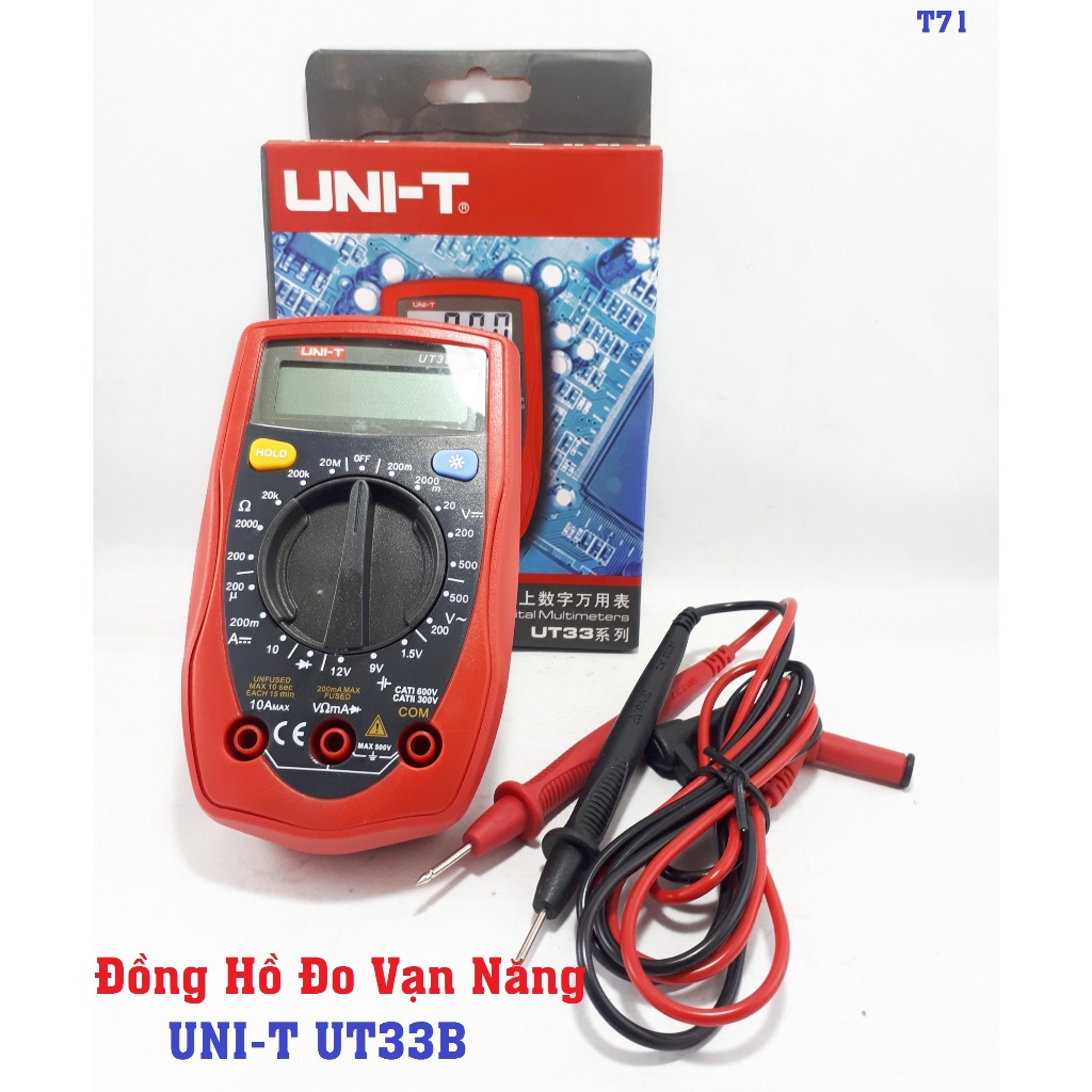 Đồng Hồ Đo Vạn Năng UNI-T UT33B