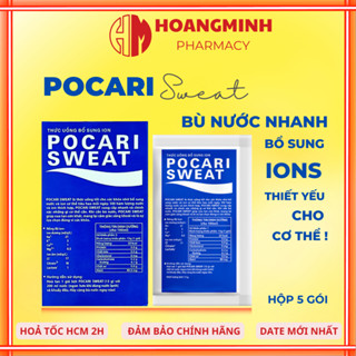 Pocari Sweat Dạng Bột, Hộp 5 Gói, Thức Uống Bổ Sung ion Thiết Yếu, Giúp Bù Nước Và Điện Giải Nhanh