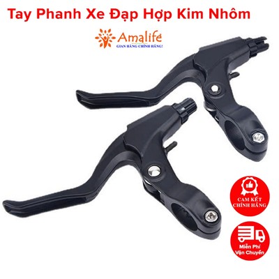 Cặp 2 Chiếc Tay Phanh Xe Đạp Thể Thao Hãng Amalife Hợp Kim Nhôm Chắc Chắn, An Toàn