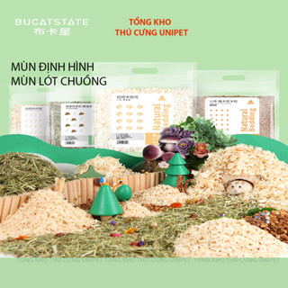 Mùn cưa đinh hình BUCATSTATE lót chuồng chuột hamster, thỏ, bọ, sóc ,nhím , thú cưng gỗ bạch dương