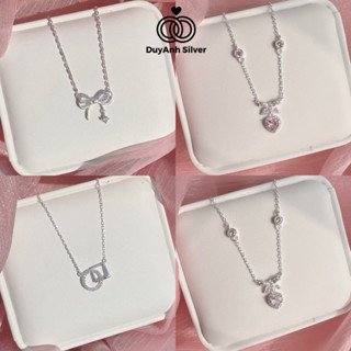  Các mẫu dây chuyền bạc nữ DUYANH SILVER nhỏ xinh trẻ trung 