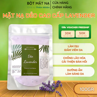    100g   Mask thạch collagen lavender cao cấp handmade 