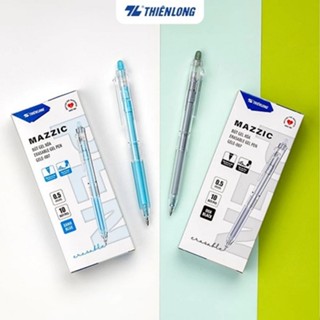 Combo 5/10/20 bút gel xóa được Thiên Long Mazzic GELE-007 ngòi cao cấp có gôm trên thân bút, thiết kế trang nhã hiện đại