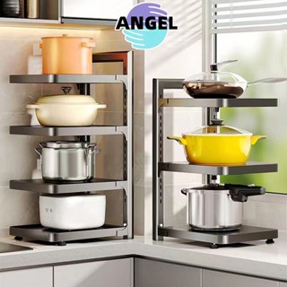 Kệ Để Nồi Giá Để Nồi Bếp Kệ để xoong nồi nhiều tầng Có Thể Điều Chỉnh Độ Cao Đa Năng Cất Giữ , Tiết Kiệm Diện Tích
