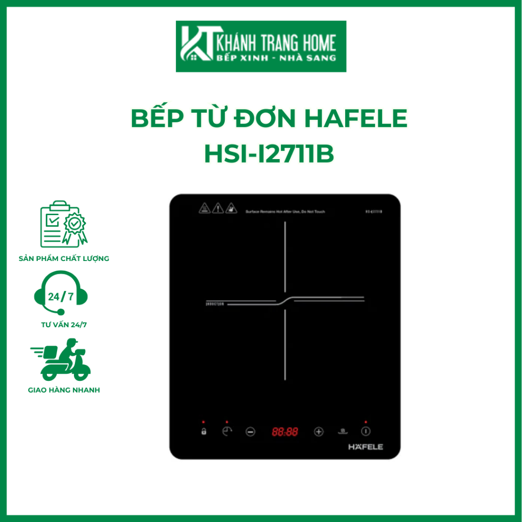 Bếp từ đơn HAFELE HSI-I2711B - Khánh Trang Home