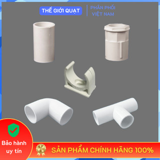 [HỎA TỐC] Nối trơn, nối răng, co điện, tê điện, kẹp ống Vĩnh Hưng Ø16, Ø20, Ø25, Ø32 (giá 1 cái)