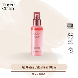Xịt Khoáng D'alba Hồng 100ml