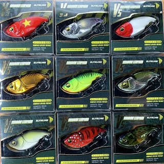 Mồi câu lure V5 Elite, mồi câu cá, mồi giả