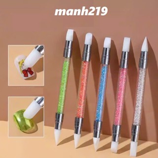 Bút silicon 2 đầu nặn hoa Nail Bộ 5 cây