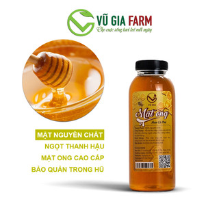 Mật ong hoa cà phê + tặng tinh bột nghệ - nguyên chất vũ gia