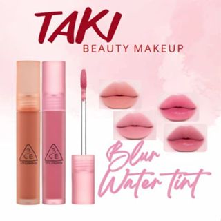Son Kem Lì 3ce Blur Water Tint- Sepia- Laydown- Casua Affair - Early Hour